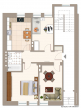 Plan EG - Quadratisch – Praktisch – Gut